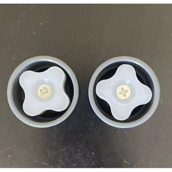 Extra Durable Walker Caps 1.25” Walkers 1 Pair Glides Replacement Rubber Gliders - Picture 2 of 2